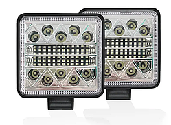 Фара світлодіодна - 42 W ВАТ  9-36V  110х110х35 мм