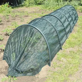 Укриття для Парника на 4 м. Укриття для захисту рослин. Затіняюча сітка 65%. Сітка для парника