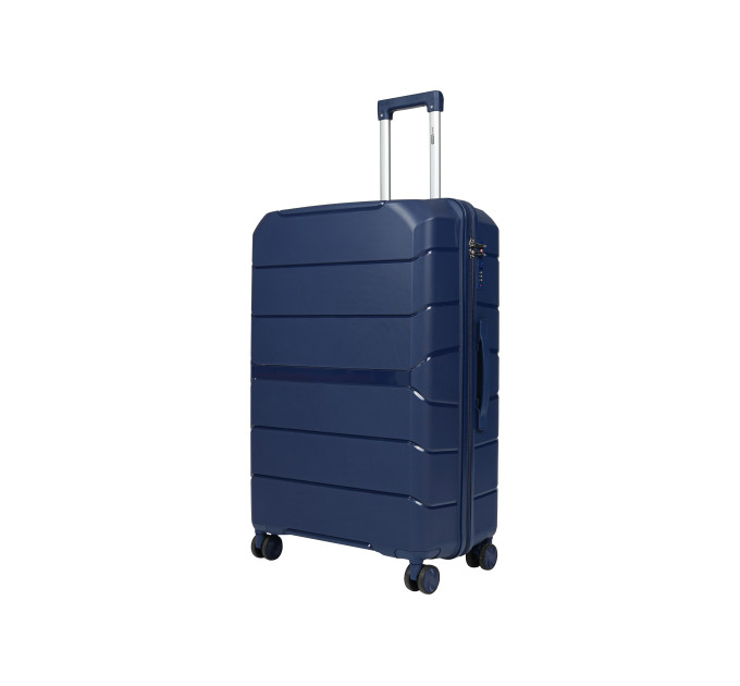 Валіза EuroHome EH150 на колесах 93 л темно-синій (EH150-28-DB)