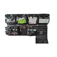 Органайзер для бойового медика із прозорими кишенями Стохід Варіант 1+2, тактична аптечка для рятувальника