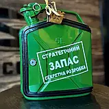 Каністра бар 5 л у зеленому кольорі, міні-бар, оригінальний подарунок татові, чоловікові, військовому, фото 7