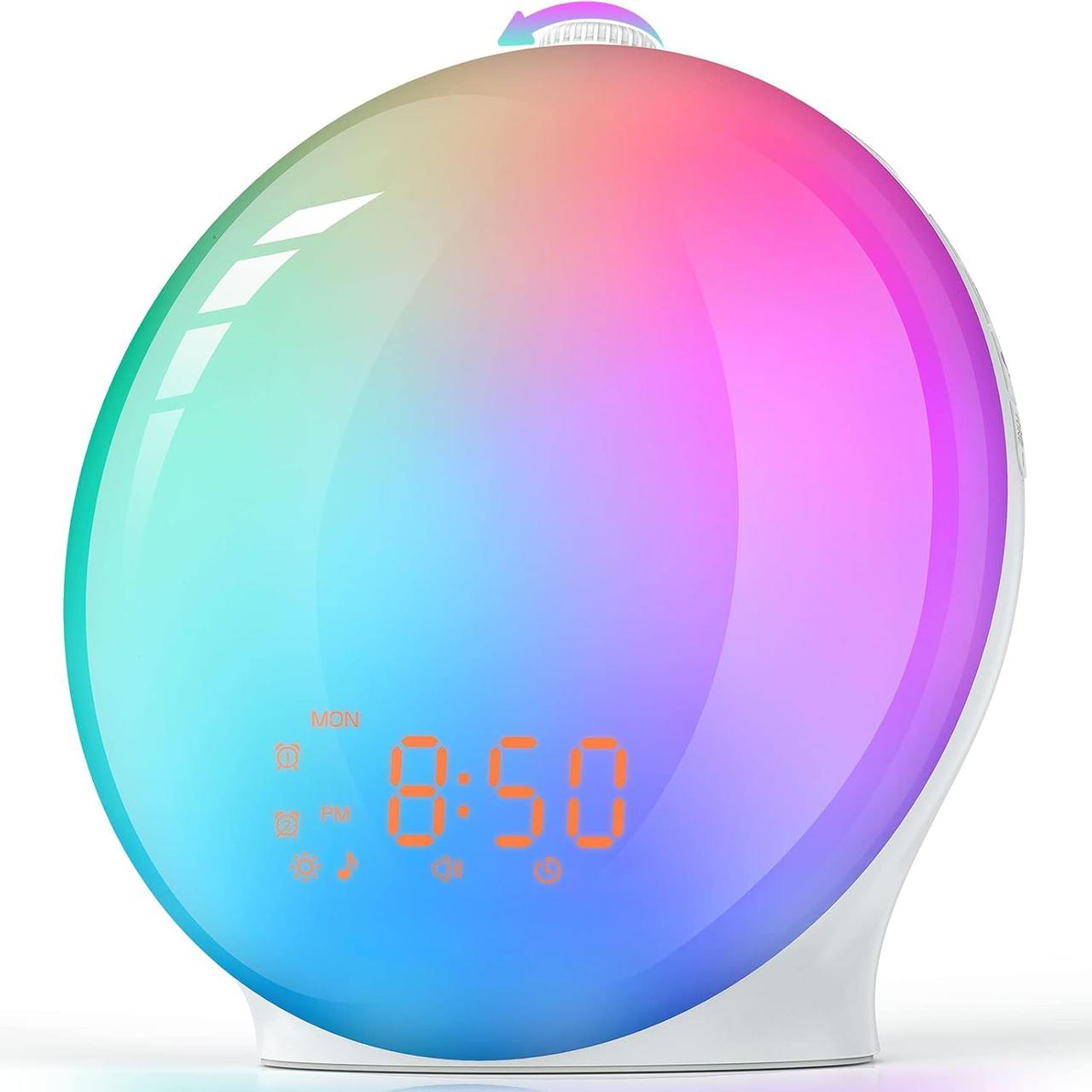 Будильник Sunrise з повнометрним світловим будильником і FM радіо, Amazon, Німеччина