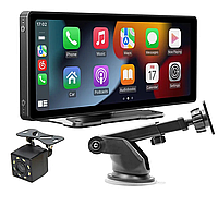 Універсальний сенсорний дисплей, монітор BQCC B5303 10.2 дюйма з Apple CarPlay і Android Auto з камерою