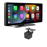 Універсальний сенсорний дисплей, монітор BQCC XSP-2 10.2 дюйма з Apple CarPlay і Android Auto з камерою