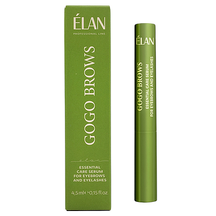 Сироватка для догляду за бровами та віями ELAN Gogo Brows, 4.5 мл, фото 1