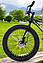 Стильний алюмінієвий велосипед Fat Bike 26"×4.0, рама 17", S800 Hammer Extrime, чорно-зелений, фото 5