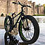 Стильний алюмінієвий велосипед Fat Bike 26"×4.0, рама 17", S800 Hammer Extrime, чорно-зелений, фото 2