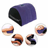 Надувна багатофункціональна подушка для сексу Urnight з отвором для фалоімітатора, фото 7