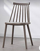 Стілець пластиковий обідній сірого кольору NIGHT (Найт) 8311E Grey Evrodim, колір сірий