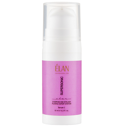 Експерт-система для ламінування та флексингу вій ELAN Supersonic 2.0 Serum 1, 10 мл рожева, фото 1