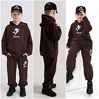 Весенний спортивный костюм на мальчика кофта - худи и штаны 6,7,8,9 лет Модный, красивый костюм для мальчика