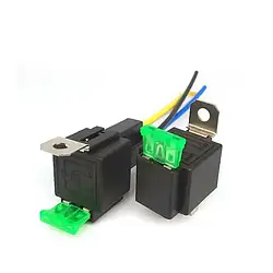 Реле автомобільне з запобіжником — 12 В 30 А 14AWG, 5P