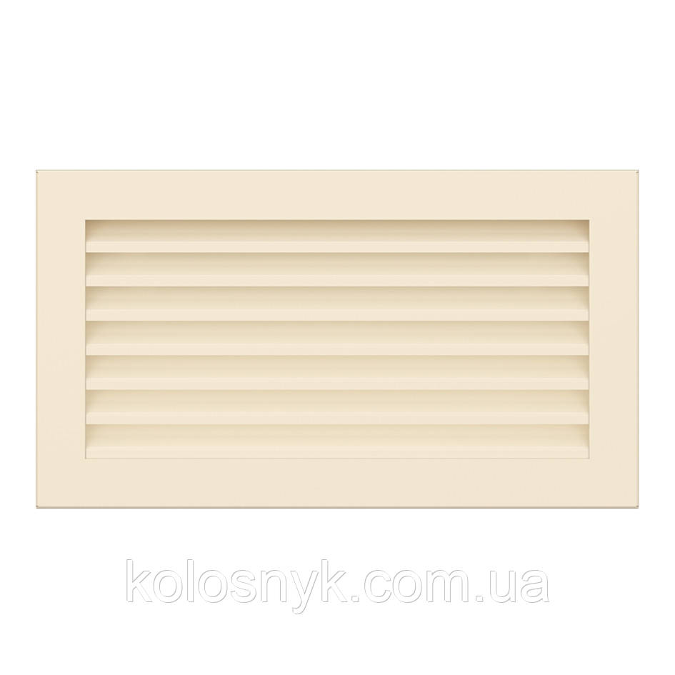 Вентиляційна решітка для каміна SAVEN Hide 17x30 кремова