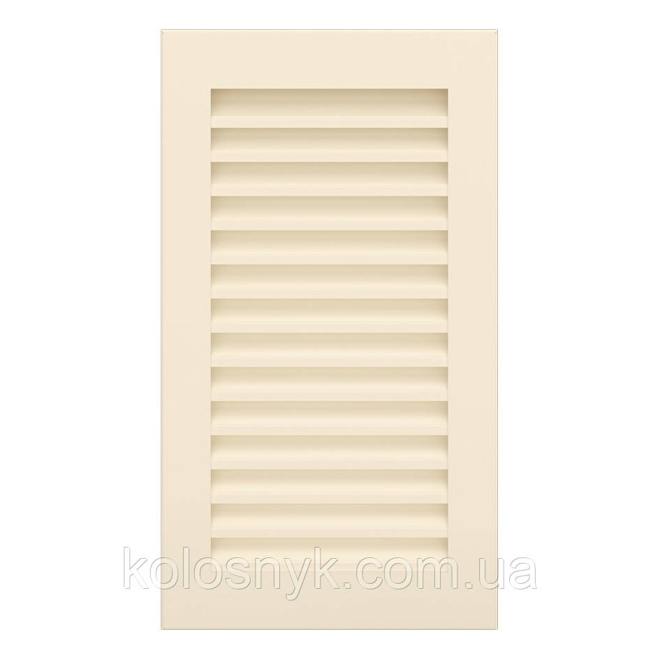 Вентиляційна решітка для каміна SAVEN Hide Vertical 30x17 кремова