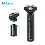 Водонепроникна електробритва VGR V 310/ 8825 USB акумулятор Li-Іon 2000 mAh, фото 7