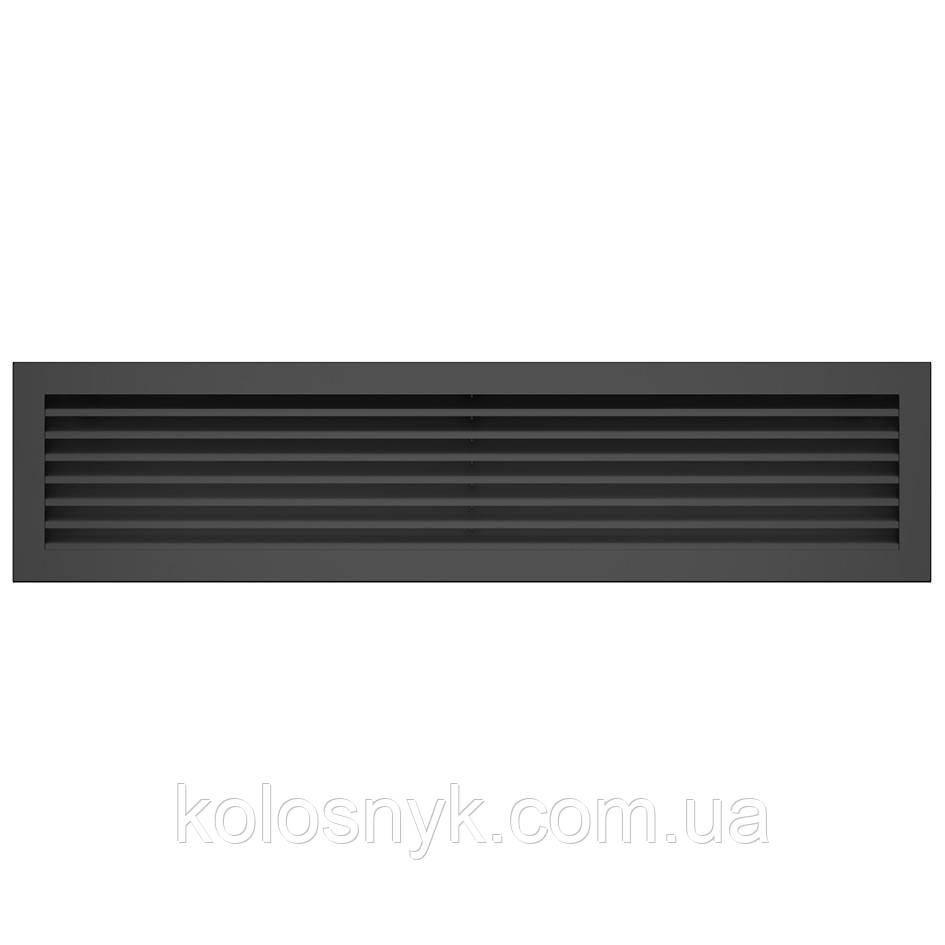 Вентиляційна решітка для каміна SAVEN Hide 17x70 чорна