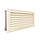 Вентиляційна решітка для каміна SAVEN Hide 17x37 кремова, фото 2