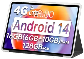 Планшет Teclast M50 Plus 6/128GB 4G LTE Helio G85 7000mAh 10.1" 1920*1200 120Hz + чохол