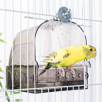 Годівниця - купалка для папуг та інших птахів 15.5 х 15.3 х 13 см