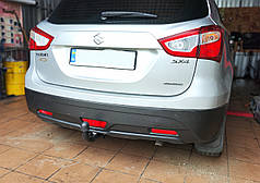 Фаркоп Suzuki SX4 S-Cross 2013-2021 (Сузукі СХ4 С-Кросс) без підрізу бампера