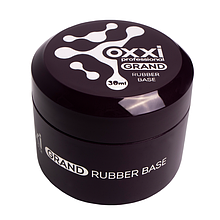 База каучуковая для гель-лаку Oxxi Professional GRAND (широке горлечко), 30 мл