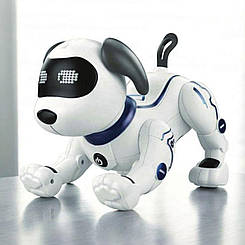 Дитяча інтерактивна собака 22 см "міні-акробат", з пультом керування, виконує команди, танцює, К16
