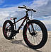 Стильний алюмінієвий велосипед Fat Bike 26"×4.0, рама 17", S800 Hammer Extrime, чорно-червоний, фото 4