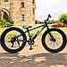 Стильний алюмінієвий велосипед Fat Bike 26"×4.0, рама 17", S800 Hammer Extrime, чорно-синій, фото 6