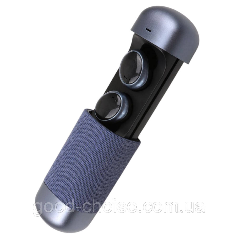 Гарнітура Double з кейсом Bluetooth TWS19 / Бездротові блютуз навушники / Bluetooth навушники з шумодавом