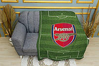 Плед «Арсенал. Поле успеха. Arsenal. Field of Success» Однослойный, 135х150 см