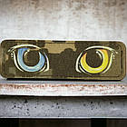 Кольорові очі, що світяться шеврон / патч