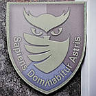 "Sapiens Dominabitur Astris" Розвідка ЗСУ із совою шеврон / патч