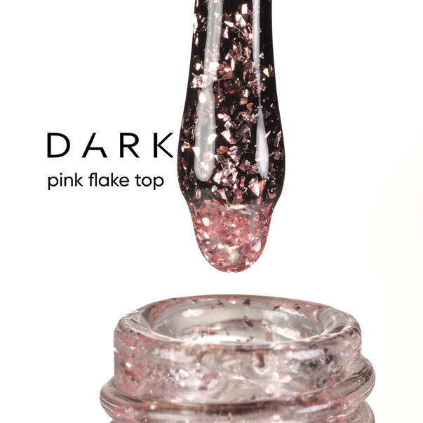 DARK PINK FLAKE TOP, 10 ML, фото 1