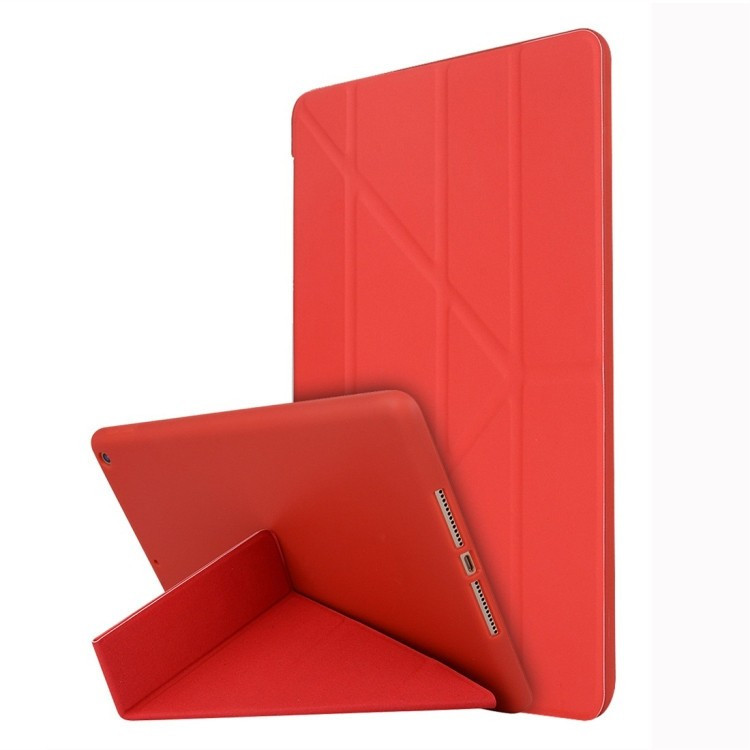 Чохол Origami (ромб) для iPad 10.2 (2019/20/21)/Air 10.5/pro 10.5 (2017) червоний