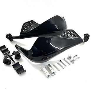 Захист рук FHS квадроцикла ATV мотоцикла з кріпленням пластику пара Чорний