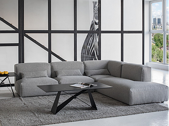 Модульна софа "Рим" сріблясто-сірий