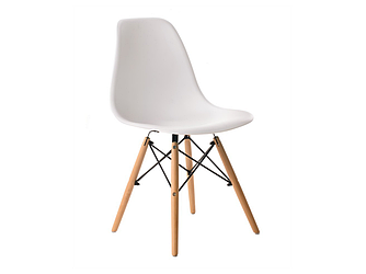 Стілець M-05 білий + бук