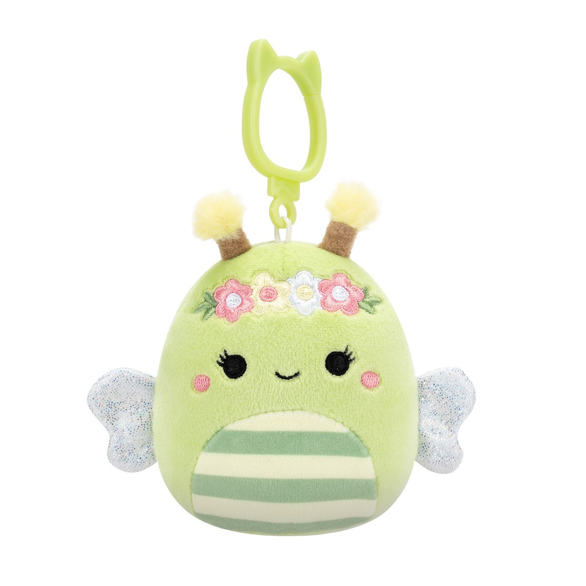 М'яка іграшка на кліпсі Squishmallows – Бджілка Сібіл