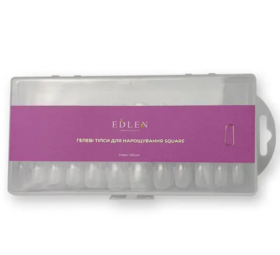 EDLEN Тыпсы Гелевые Square 240шт, фото 1