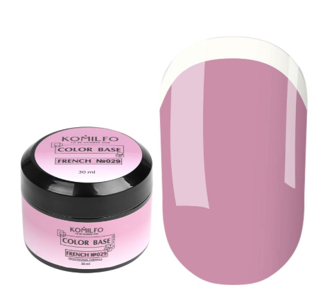Komilfo Color Base French 029, 30 ml (гель-банка)
