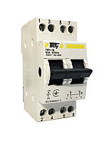 Перемикач введення резерву I-0-II 63A 2P ПРт-18 трипозиційний перекидний рубільнік