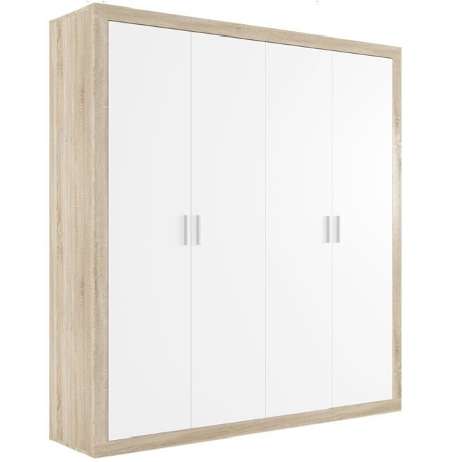 Шафа SZF4D 196 Сара Дуб сонома / Німфея Гербор, фото 1