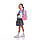 Рюкзак шкільний напівкаркасний GoPack Education Fluffy Kitten GO25-165S-2 34.5x26x12.5 рожевий, фото 9