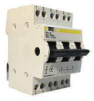 Перемикач введення резерву I-0-II 63A 3P ПРт-18 трипозиційний перекидний рубільнік