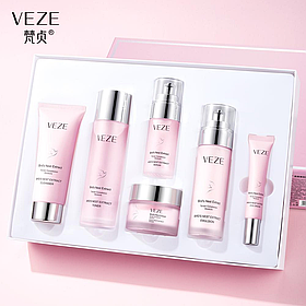 Набор косметики по уходу за лицом с ферментом ласточкиного гнезда Veze Bird's Nest Element, 6в1.