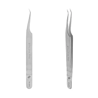 Staleks Expert 41/8 (mini L) - пінцет професійний для нарощування вій