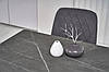 Обеденный керамический стол TM-110 петра грей + серый, фото 5
