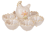Підставка для яєць керамічна Курочка на 6 шт BonaDi