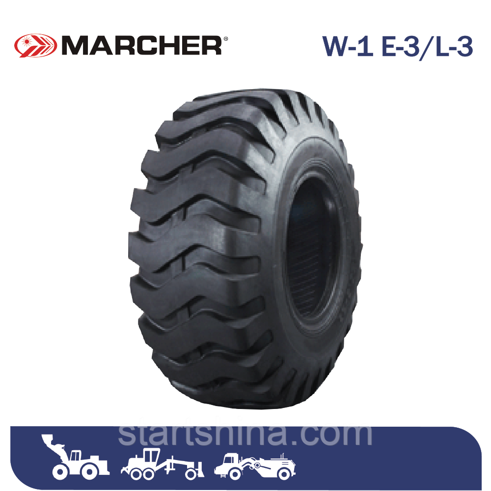 Шини для спецтехніки 23.5-25-24PR MARCHER W-1 E-3/L-3 TTF
