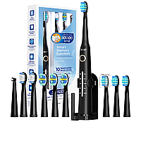 Електрична зубна щітка SEAGO SG-958 Rechargeable Sonic + 10 насадок